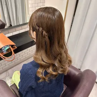 セミロング 🎀ヘアアレンジ 🎀ななみのヘアスタイル