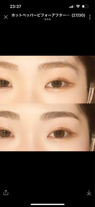 アイブロウ aimy 豊田店のマツエク・マツパデザイン