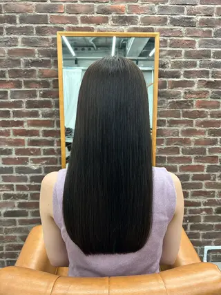 ロング カラー 🌼髪質改善/透明感 艶髪タケドミのヘアスタイル