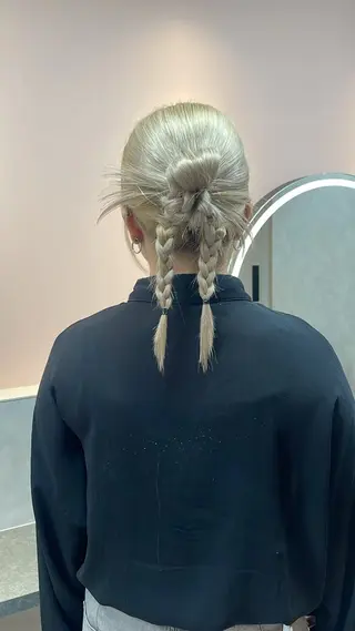 ヘアアレンジ 博多ブリーチ /Ririkaのヘアスタイル