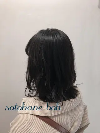ミディアム 透明感カラー REIのヘアスタイル