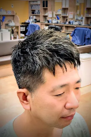 ショート 理容プラージュ燕三条 福井のヘアスタイル