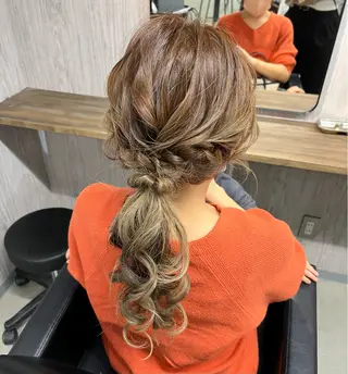ロング lafit kaede/韓国ヘアのヘアスタイル