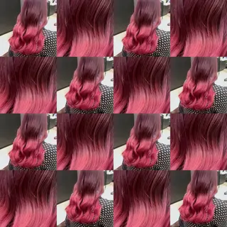 ロング カラー 問屋町のブリーチデザ イン屋さん🌈ゆうまのヘアスタイル