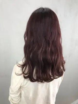 セミロング yui .のヘアスタイル
