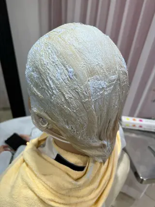 ショート カラー ハラユウタ 千歳船橋駅のヘアスタイル