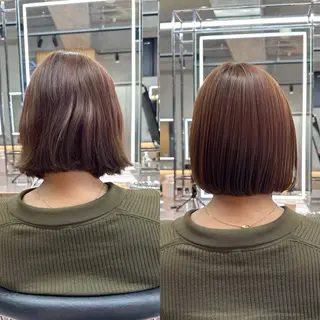 ミディアム ✨髪質改善特化✨副 店長椎葉信乃介のヘアスタイル
