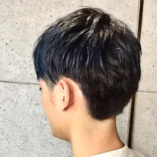 カラー メンズ 福森 みずきのヘアスタイル