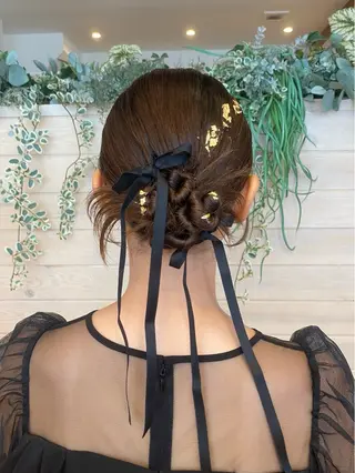 ヘアアレンジ 山西 真琴のヘアスタイル
