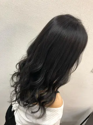 ロング カラー SHIORI💜口コ ミNo.1艶カラーのヘアスタイル