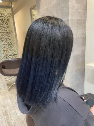 ロング カラー 小顔/似合わせカット 杉山莉菜のヘアスタイル