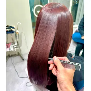 セミロング 森 隆秀/韓国ヘアのヘアスタイル