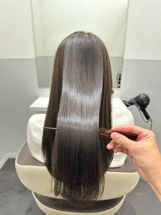 ロング カラー 【美髪矯正 /髪質改善】RINのヘアスタイル