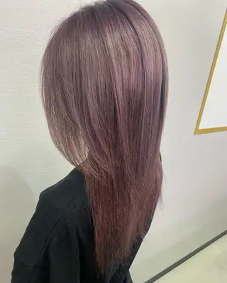 ロング カラー UNDER vr 【アンダーバー】のヘアスタイル