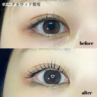 マツエク・マツパ ruhe eyeのマツエク・マツパデザイン