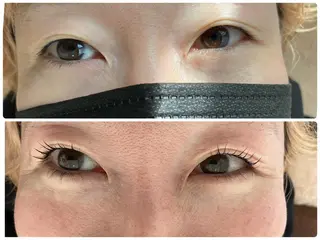 マツエク・マツパ 韓国エクステ／羽エク ダブルスキル💛のヘアスタイル