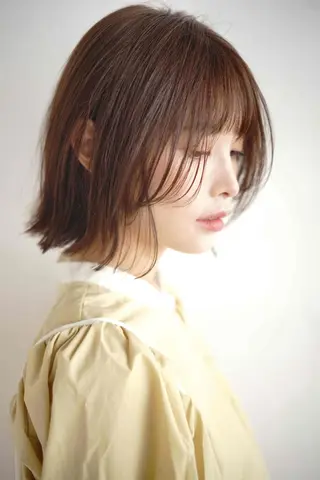 ミディアム カラー 前田 裕介のヘアスタイル