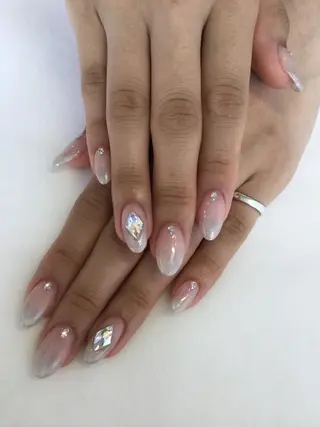 ネイル 💎🐰 saki. m 🐰💎のネイルデザイン