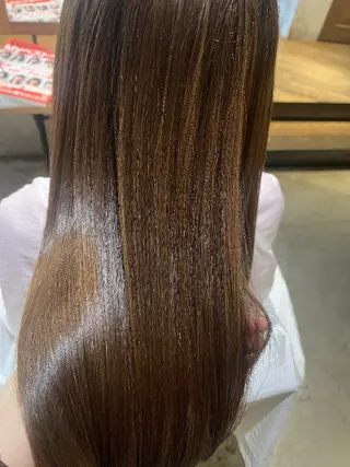 ロング 韓国好き🇰🇷 美容師MIKUのヘアスタイル