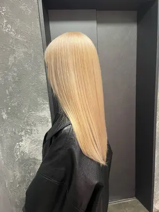 ロング カラー ハイトーン 横浜💞ミオのヘアスタイル