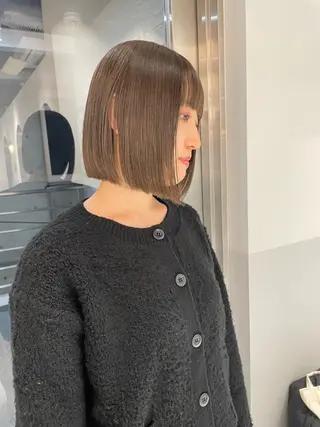 ショート カラー satsuki 暖色・ブラウンカラーのヘアスタイル