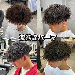 ショート パーマ メンズ 【パーマ率90%】 サエキカズマのヘアスタイル