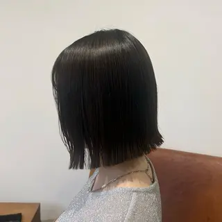 ミディアム カラー nana/ボブ/ レイヤー/梅田のヘアスタイル