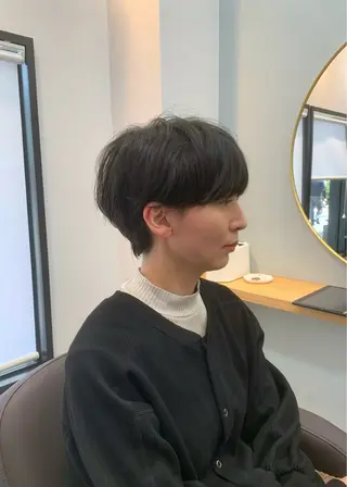ショート 前田 健太のヘアスタイル