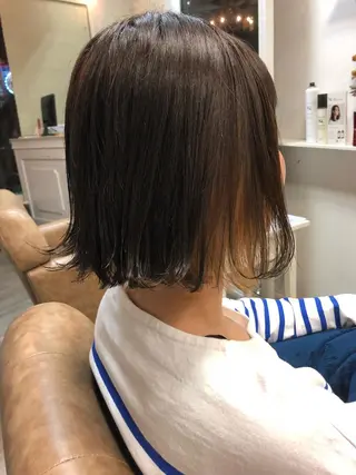 ショート カラー 髪質改善/艶髪 やまなかのヘアスタイル