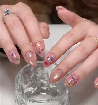 ネイル 🌻🌸🌻ひま わり🌻🌸🌻のネイルデザイン