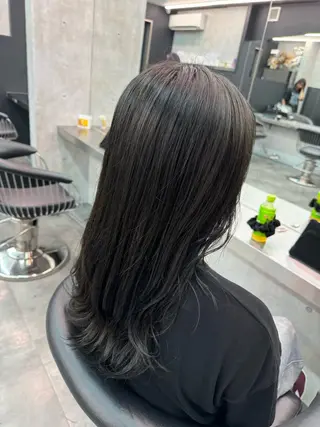 ロング 森田 夏美のヘアスタイル