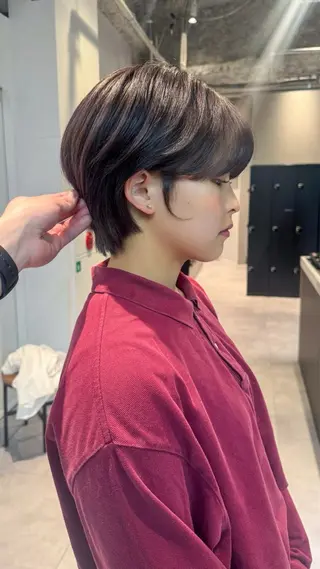 ショート 小田 晃瑛のヘアスタイル