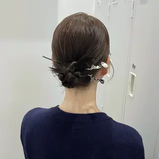 ヘアアレンジ riko/レイヤー カット/ヘアセットのヘアスタイル