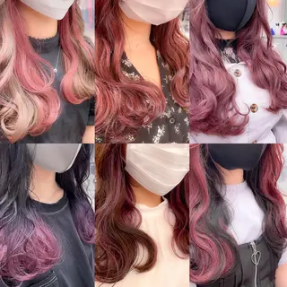 ロング カラー パーマ ヘアアレンジ メンズ キッズ ネイル マツエク・マツパ 🎀愛されモテヘア♡ 梅澤夏基🎀のヘアスタイル