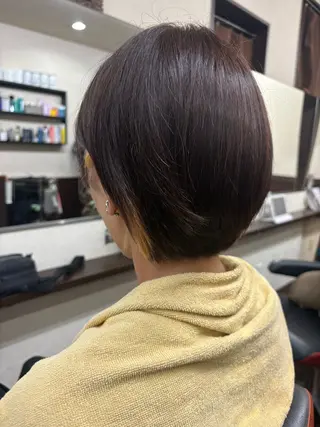 カラー 熊澤 歩のヘアスタイル