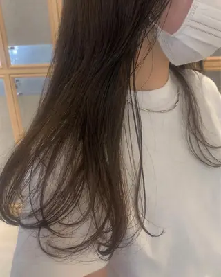 カラー ラベンダー/レイヤー スタイル🤎mamiのヘアスタイル
