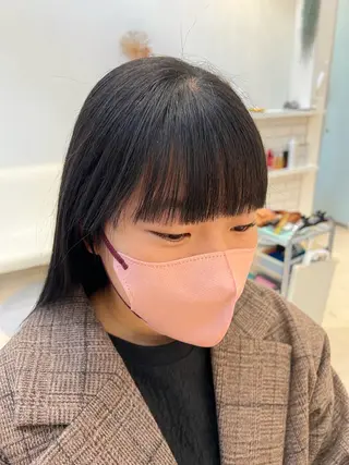 ミディアム 堀井 凌平のヘアスタイル
