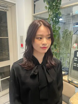 カラー とば みゆうのヘアスタイル
