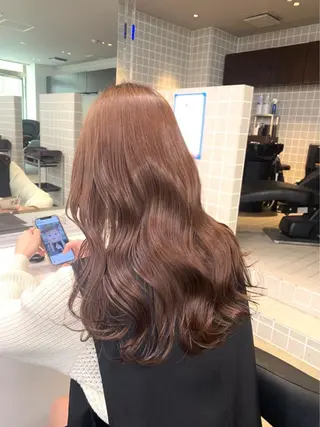 セミロング カラー パーマ ヘアアレンジ メンズ キッズ ネイル マツエク・マツパ アイブロウ ✂️メンズカット ひろき✂️のヘアスタイル
