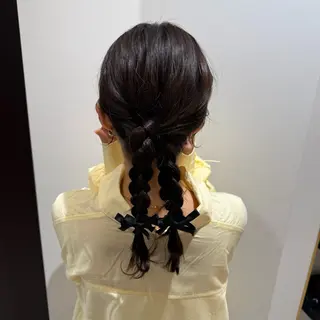 ミディアム 🎀ヘアアレンジ 🎀ななみのヘアスタイル