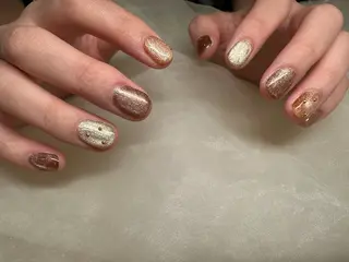 ネイル salon de 4H所属・小林 麻里のネイルデザイン