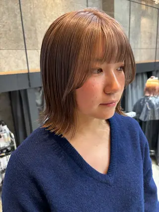ショート カラー ヘアアレンジ 押切 響 のヘアスタイル