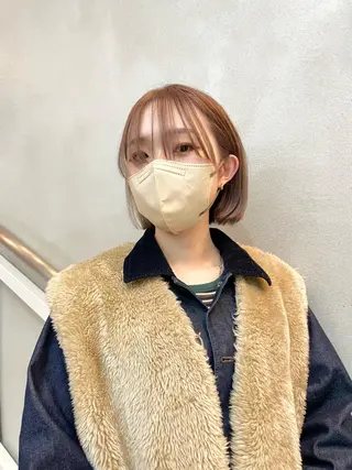 ショート カラー 佐藤 永夏のヘアスタイル