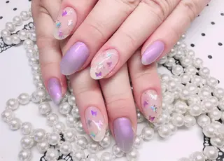 ネイル マジック ミラーのネイルデザイン