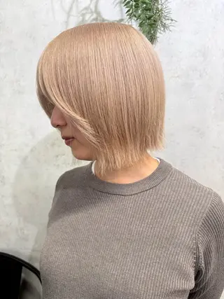 ショート ハイトーン/ブリーチ MAYURI🌺横浜のヘアスタイル