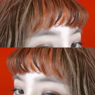 ショート カラー ヘアアレンジ 高橋胡桃🪽 ディレクターのヘアスタイル