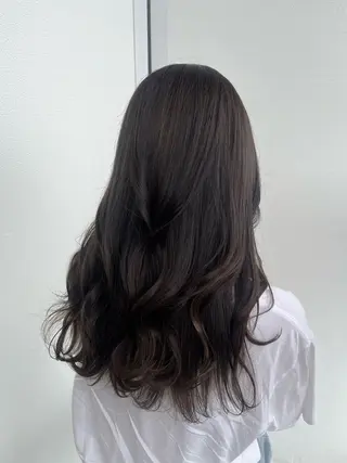 カラー reuna rikoのヘアスタイル