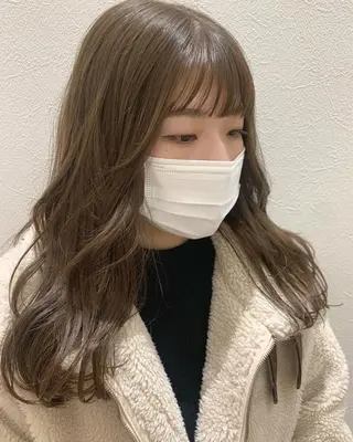 ロング カラー hub hair レイヤー/透明感のヘアスタイル