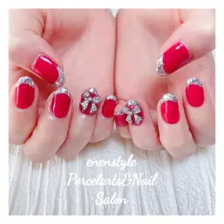 ミディアム ネイル 👑enen style👑のネイルデザイン