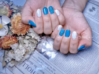 ミディアム カラー ネイル Le’a NailSalonのネイルデザイン